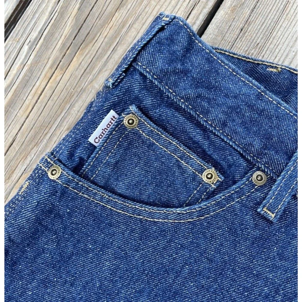 NWT! Carhartt Men's 34X32 Relaxed Fit Prewash Work Jean Straight Leg B234 PRW